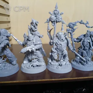 Описание картинки Plague Marines Kill Team от MaxxZ по цене 1 500руб | Свободный Рынок Миниатюр - СРМ