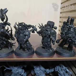 Описание картинки Plague Marines (литьё) от MaxxZ по цене 1 900руб | Свободный Рынок Миниатюр - СРМ
