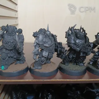 Описание картинки Plague Marines (литьё) от MaxxZ по цене 1 900руб | Свободный Рынок Миниатюр - СРМ