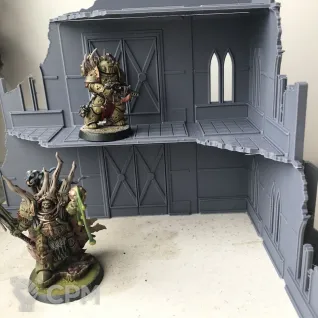 Описание картинки Sanctum Imperialis 3д печать от 3D Wargaming по цене 1 200руб | Свободный Рынок Миниатюр - СРМ