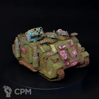 Описание картинки Death Guard Chaos Deimos Rhino от Chain Brush по цене 6 000руб | Свободный Рынок Миниатюр - СРМ
