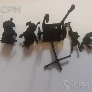 Описание картинки Beastmen Tuskgor Chariot от Gy80 по цене 2 000руб | Свободный Рынок Миниатюр - СРМ