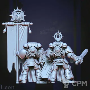 Описание картинки The Wardens of Ultramar от Daniilfedyakov по цене 620руб | Свободный Рынок Миниатюр - СРМ