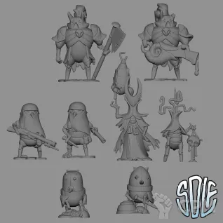 Описание картинки Trench bugs Hollow Knight - альтернатива Heretic Legion Trench Crusade от Мастерская Крипов по цене 1 815руб | Свободный Рынок Миниатюр - СРМ