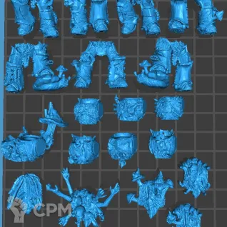 Описание картинки Plague Marines - альт от Магазин Альфария по цене 200руб | Свободный Рынок Миниатюр - СРМ