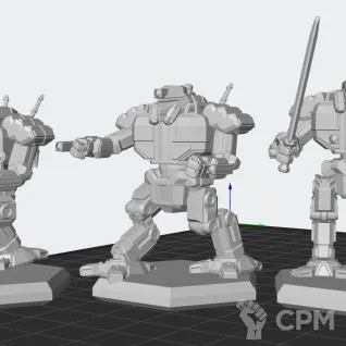 Описание картинки Beowulf (BattleMech) от White Blackjack по цене 399руб | Свободный Рынок Миниатюр - СРМ