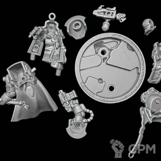 Описание картинки Terminator Chaplain Tarentus от Surreal Factory по цене 320руб | Свободный Рынок Миниатюр - СРМ
