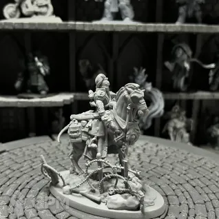 Описание картинки Warhammer 40000 Lord-Marshal Dreir от Houston Program по цене 430руб | Свободный Рынок Миниатюр - СРМ