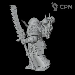 Описание картинки Night Lords Torture Master от Стальные Небеса по цене 200руб | Свободный Рынок Миниатюр - СРМ