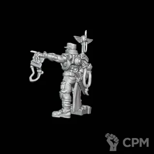 Описание картинки Catachan Colonel от Surreal Factory по цене 180руб | Свободный Рынок Миниатюр - СРМ