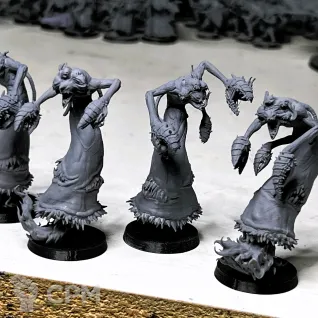 Описание картинки Flamers of Tzeentch (отряд 3 модели) от Магазин Альфария по цене 720руб | Свободный Рынок Миниатюр - СРМ