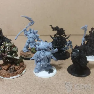 Описание картинки Армия Death Guard от projmad по цене 25 000руб | Свободный Рынок Миниатюр - СРМ