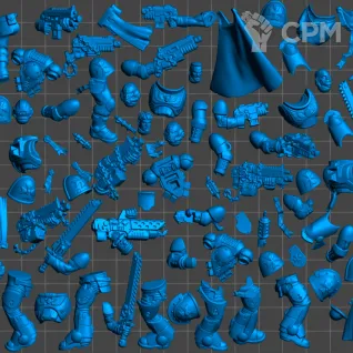 Описание картинки Primaris Crusader Squad x10 (scan) от badmorning по цене 1 400руб | Свободный Рынок Миниатюр - СРМ