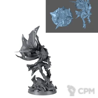 Описание картинки Zeratul StarCraft Tabletop от Formosa Printing по цене 330руб | Свободный Рынок Миниатюр - СРМ