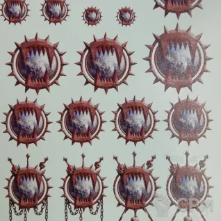 Описание картинки Transfer Sheet World Eaters от ССП по цене 1 800руб | Свободный Рынок Миниатюр - СРМ