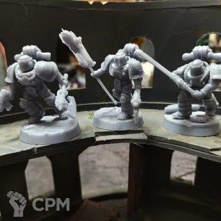 Описание картинки Khorne Berzerkers 1 от Astramael по цене 1 500руб | Свободный Рынок Миниатюр - СРМ