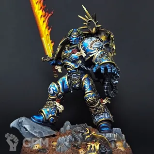 Описание картинки Roboute Guilliman, Робаут Жиллиман от Nivoraxis по цене 8 500руб | Свободный Рынок Миниатюр - СРМ
