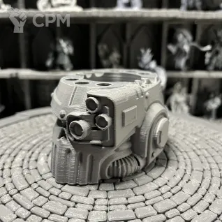 Описание картинки Warhammer 40000. Iron warrior. Стакан под краски. от Houston Program по цене 760руб | Свободный Рынок Миниатюр - СРМ