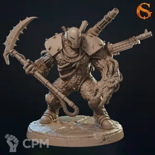 Описание картинки Gun Golems от Manufactorum76 по цене 1 500руб | Свободный Рынок Миниатюр - СРМ