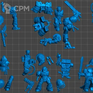 Описание картинки Kill Team Cassius (scan) от badmorning по цене 1 600руб | Свободный Рынок Миниатюр - СРМ