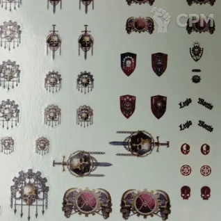 Описание картинки Transfer Sheet Legio Mortis от ССП по цене 1 350руб | Свободный Рынок Миниатюр - СРМ