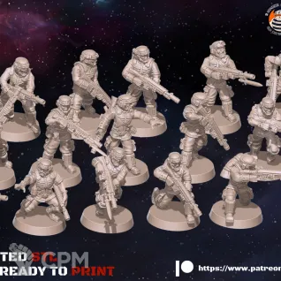Описание картинки Cadet Rundsgards от PocketSized Prints по цене 1 875руб | Свободный Рынок Миниатюр - СРМ