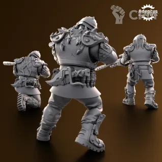 Описание картинки Snipers Sporeblight Regiment от Zakat-3D по цене 210руб | Свободный Рынок Миниатюр - СРМ