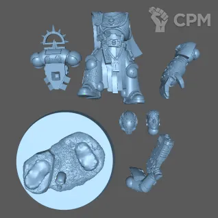 Описание картинки Captain Messinius от Formosa Printing по цене 250руб | Свободный Рынок Миниатюр - СРМ