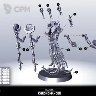 Описание картинки Chronomancer от Магазин Альфария по цене 230руб | Свободный Рынок Миниатюр - СРМ