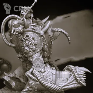 Описание картинки Death Guard Helbrute от Магазин Альфария по цене 800руб | Свободный Рынок Миниатюр - СРМ