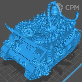 Описание картинки Plague Rhino (верс. 2) от Магазин Альфария по цене 1 500руб | Свободный Рынок Миниатюр - СРМ