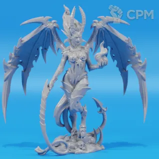 Описание картинки Daemon Prince 2 от ULTRA_BRO по цене 700руб | Свободный Рынок Миниатюр - СРМ