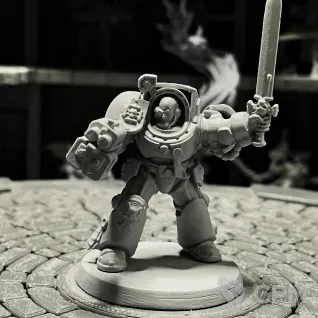 Описание картинки Warhammer 40000 Terminator Assault Squad от Houston Program по цене 600руб | Свободный Рынок Миниатюр - СРМ