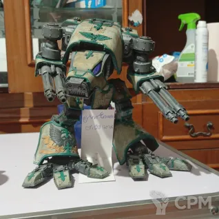 Описание картинки ⚙️ ТИТАН WARHOUND MARS PATTERN — 3D-ПЕЧАТЬ HIGH-QUALITY — 12 000 ₽ от Mystery sHack по цене 12 000руб | Свободный Рынок Миниатюр - СРМ