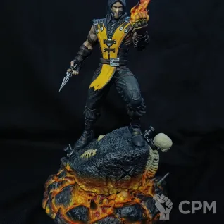 Описание картинки Скорпион Mortal Kombat от Н по цене 10 500руб | Свободный Рынок Миниатюр - СРМ