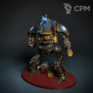 Описание картинки Knight Destrier from House Terryn от Maeglin по цене 5 500руб | Свободный Рынок Миниатюр - СРМ