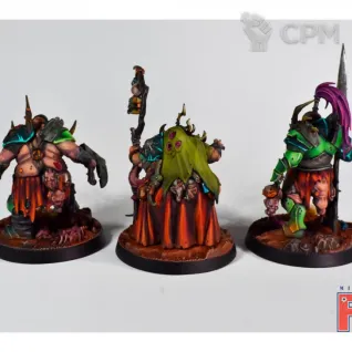 Описание картинки Maggotkin of Nurgle The Wurmspat x3 от MiniaturesFAN по цене 8 800руб | Свободный Рынок Миниатюр - СРМ