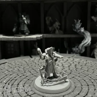 Описание картинки Warhammer 40000 Krieg Command Squad от Houston Program по цене 450руб | Свободный Рынок Миниатюр - СРМ