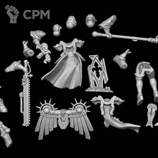 Описание картинки Canoness With Jump Pack от Surreal Factory по цене 180руб | Свободный Рынок Миниатюр - СРМ