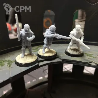 Описание картинки Krieg Combat Engineers 1 от Astramael по цене 750руб | Свободный Рынок Миниатюр - СРМ