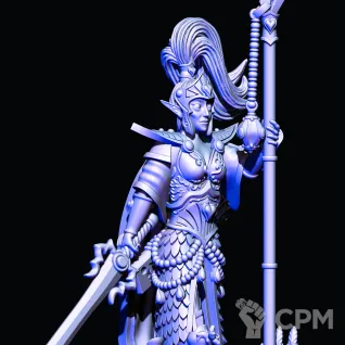 Описание картинки Handmaiden of the Everqueen от Магазин Альфария по цене 160руб | Свободный Рынок Миниатюр - СРМ