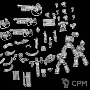 Описание картинки Primaris Desolation Squad от Surreal Factory по цене 850руб | Свободный Рынок Миниатюр - СРМ