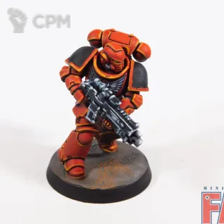 Описание картинки Blood Angels Space Marines Intercessor от MiniaturesFAN по цене 3 300руб | Свободный Рынок Миниатюр - СРМ