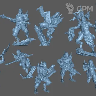 Описание картинки Kill Team: Goremongers от Formosa Printing по цене 1 200руб | Свободный Рынок Миниатюр - СРМ