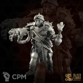Описание картинки Iron Alchemist от Manufactorum76 по цене 300руб | Свободный Рынок Миниатюр - СРМ