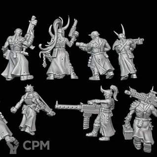 Описание картинки Cultists of the Abyss от Surreal Factory по цене 780руб | Свободный Рынок Миниатюр - СРМ