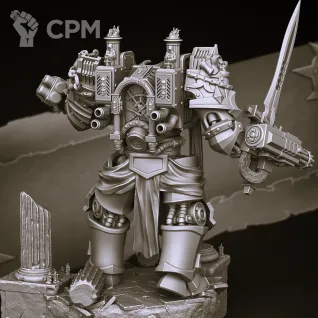 Описание картинки Grand Master In Nemesis Dreadknight - альт от Магазин Альфария по цене 1 000руб | Свободный Рынок Миниатюр - СРМ