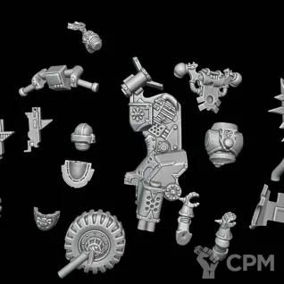 Описание картинки Chaos Bikers x1 от Surreal Factory по цене 450руб | Свободный Рынок Миниатюр - СРМ