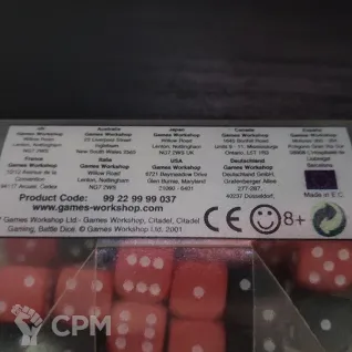 Описание картинки Warhammer Fantasy Battle Dice Set Original от infragged17 по цене 10 000руб | Свободный Рынок Миниатюр - СРМ