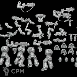 Описание картинки Primaris Intercessors от Surreal Factory по цене 850руб | Свободный Рынок Миниатюр - СРМ